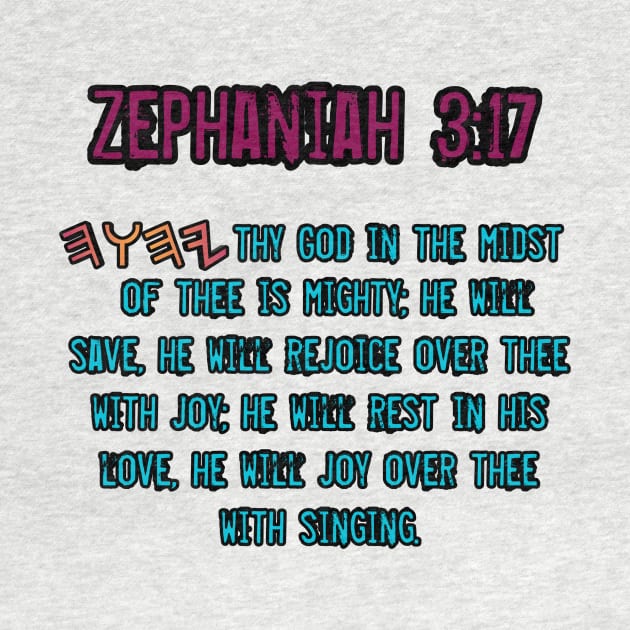 Zephaniah 3:17 by Yachaad Yasharahla